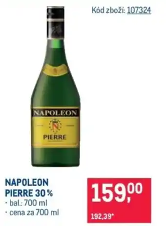 Makro Napoleon pierre 30% nabídka