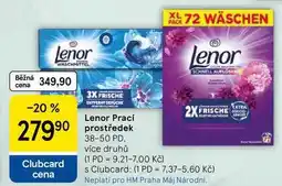 Tesco Lenor Prací prostředek, 38-50 PD nabídka