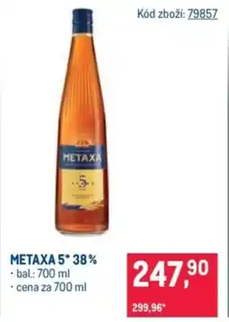 Makro Metaxa 5* 38% nabídka