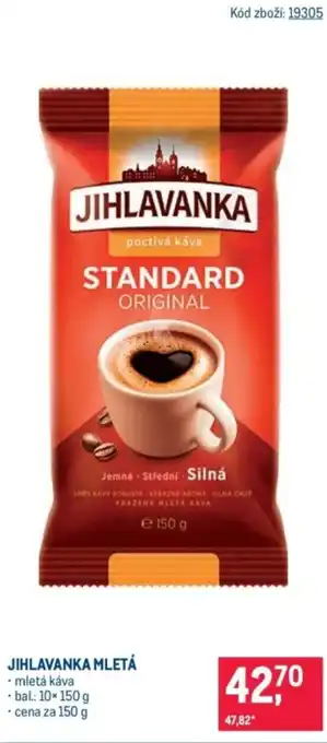 Makro Jihlavanka mletá nabídka