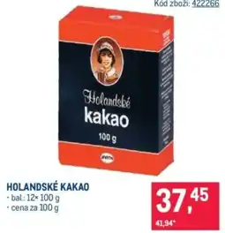 Makro Holandské kakao nabídka