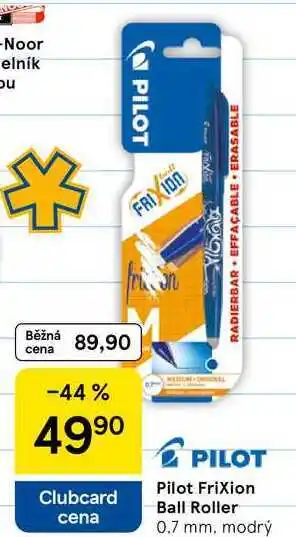 Tesco Pilot Frixion Ball Roller, 0.7 mm, modrý nabídka