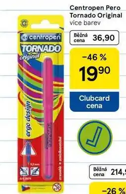 Tesco Centropen Pero Tornado Original, více barev nabídka