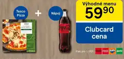 Tesco Tesco Pizza + nápoj nabídka