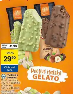 Tesco Fruitisimo Zmrzlina, 70 ml, dva druhy nabídka