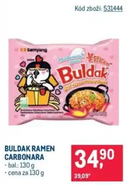 Makro Buldak ramen carbonara nabídka
