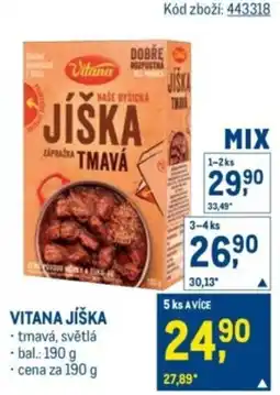 Makro Vitana jiška nabídka