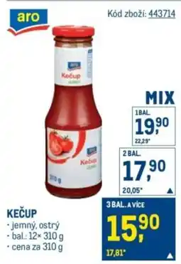 Makro Kečup nabídka