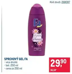 Makro Sprchový gel Fa nabídka
