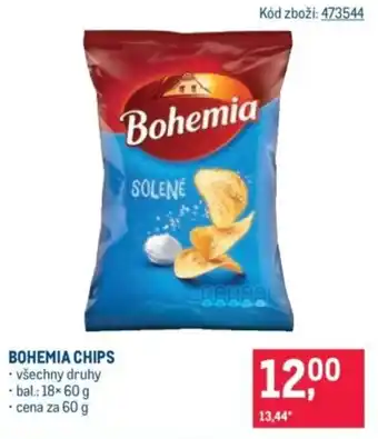 Makro Bohemia chips nabídka