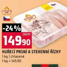 Terno Kuřecí prsní a stehenní řízky nabídka