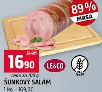 Terno Šunkový sálám nabídka