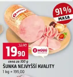 Terno Šunka nejvyšší kvality nabídka