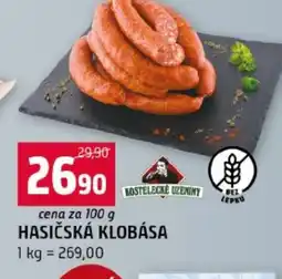 Terno Hasičská klobása nabídka