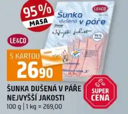 Terno Šunka dušená v páře nejvyšší jakosti nabídka