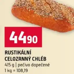 Terno Rustikální celozrnný chléb nabídka