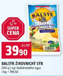 Terno Balsýr žirovnický sýr nabídka