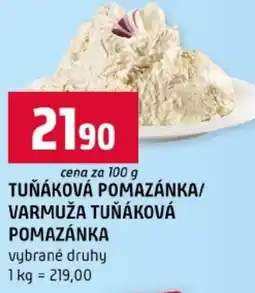 Terno Tuňáková pomazánka/ varmuža tuňáková pomazánka nabídka