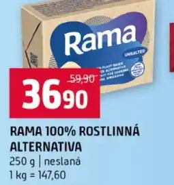 Terno Rama 100% rostlinná alternativa nabídka