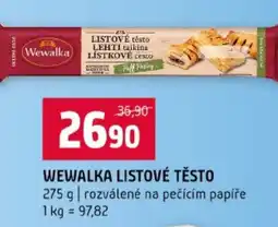 Terno Wewalka listové těsto nabídka