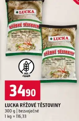 Terno Lucka rýžové těstoviny nabídka