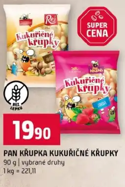 Terno Pan křupka kukuřičné křupky nabídka