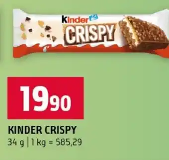 Terno Kinder crispy nabídka