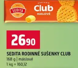 Terno Sedita rodinné sušenky club nabídka