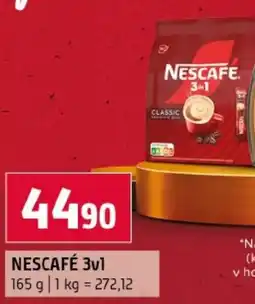 Terno Nescafé 3v1 nabídka