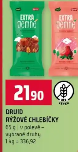 Terno Druid rýžové chlebíčky nabídka