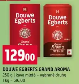 Terno Douwe egberts grand aroma nabídka