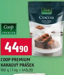 Terno Coop premium kakaový prášek nabídka