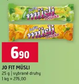 Terno Jo fit müsli nabídka