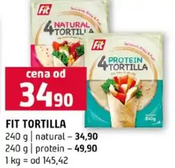 Terno Fit tortilla nabídka