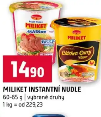 Terno Miliket instantní nudle nabídka