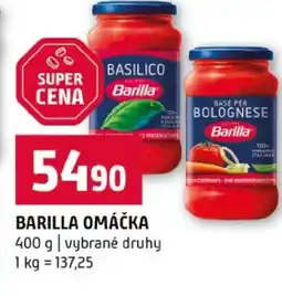 Terno Barilla omáčka nabídka