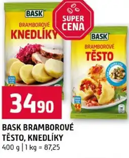 Terno Bask bramborové těsto, knedlíky nabídka