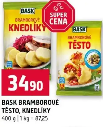 Terno Bask bramborové těsto, knedlíky nabídka