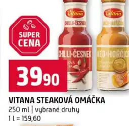 Terno Vitana steaková omáčka nabídka