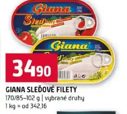 Terno Giana sleďové filety nabídka