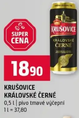 Terno Krušovice královské černé nabídka