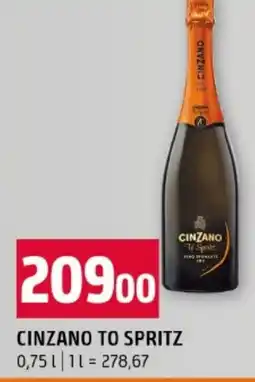 Terno Cinzano to spritz nabídka