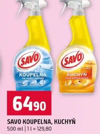 Terno Savo koupelna, kuchyň nabídka