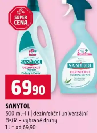 Terno Sanytol nabídka