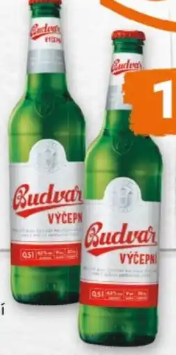 Terno Budvar výčepní světlé pivo výčepní nabídka
