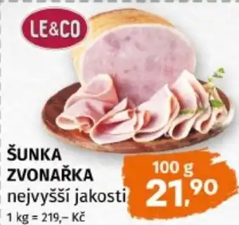 Terno Šunka zvonařka nejvyšší jakosti nabídka