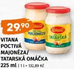 Terno Vitana poctivá majonéza/ tatarská omáčka nabídka