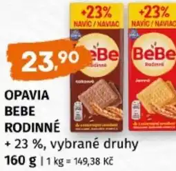 Terno Opavia bebe rodinné nabídka
