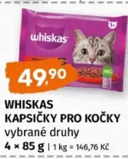 Terno Whiskas kapsičky pro kočky nabídka