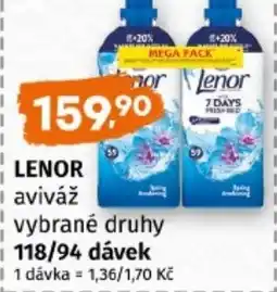 Terno Lenor aviváž nabídka